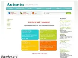 Sites similar to astarta.sk