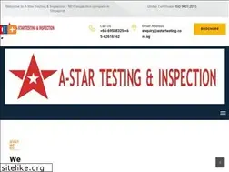 Sites similar to astartesting.com.sg