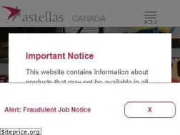Sites similar to astellas.ca