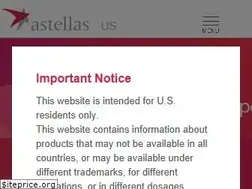 Sites similar to astellas.us
