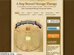 Sites similar to astepbeyondmassagetherapy.com