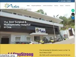 Sites similar to asterhospitalgoa.com