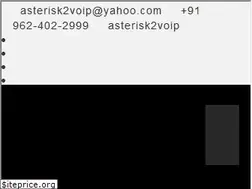 Sites similar to asterisk2voip.com