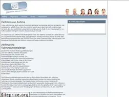 Sites similar to asthma.medhost.de