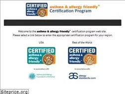 Sites similar to asthmaandallergyfriendly.com