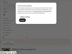 Sites similar to astitchtoremember.ca
