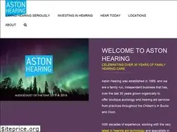 Sites similar to astonhearing.com