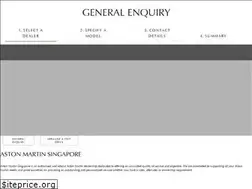 Sites similar to astonmartin.com.sg