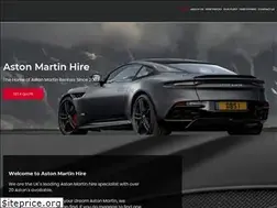 Sites similar to astonmartinhire.co.uk