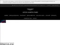 Sites similar to astonmartinparis.com