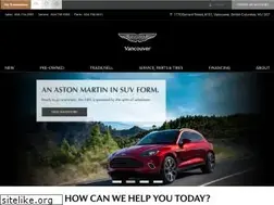 Sites similar to astonmartinvancouver.ca
