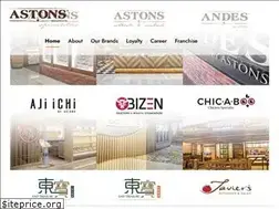 Sites similar to astons.com.sg