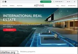 Sites similar to astons.com