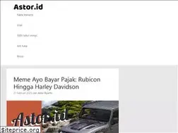 Sites similar to astor.id