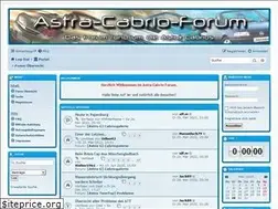 Sites similar to astra-cabrio-forum.de
