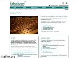 Sites similar to astralsound.com