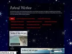 Sites similar to astralwriter.blogspot.com