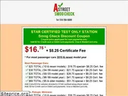 Sites similar to astreetsmogcheck.net