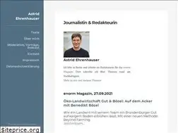 Sites similar to astrid-ehrenhauser.de