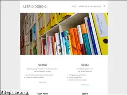Sites similar to astriddoering.de