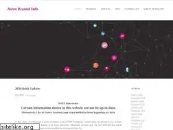 Sites similar to astrobyondinfo.weebly.com