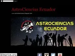 Sites similar to astrocienciasecu.blogspot.com