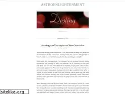 Sites similar to astroenlightment.wordpress.com