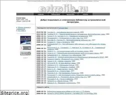 Sites similar to astrolibrary.ru