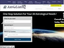 Sites similar to astrolisting.com