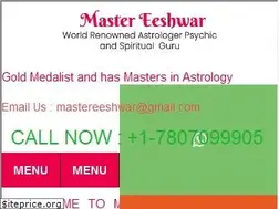 Sites similar to astrologereeshwarji.com