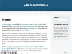 Sites similar to astrologerkrishna.wordpress.com
