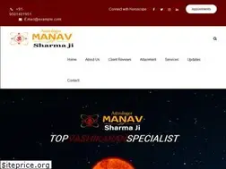 Sites similar to astrologermanavsharmaji.com