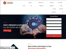Sites similar to astrologernarasimha.com