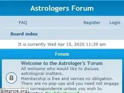 Sites similar to astrologersforum.com