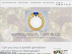 Sites similar to astrologicalgemblog.com