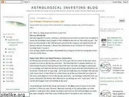 Sites similar to astrologicalinvesting.blogspot.com
