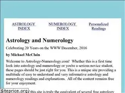 Sites similar to astrology-numerology.com