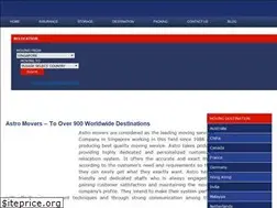 Sites similar to astromovers.com.sg