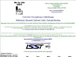 Sites similar to astromsshin.github.io