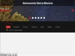 Sites similar to astronomiasierramorena.org