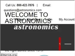 Sites similar to astronomics.com