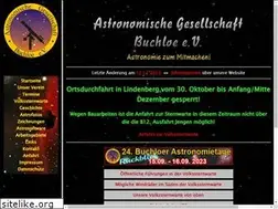 Sites similar to astronomie-buchloe.de