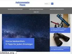 Sites similar to astronomiefans.de