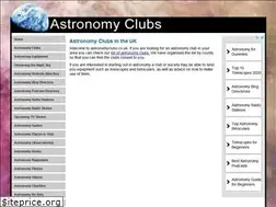 Sites similar to astronomyclubs.co.uk