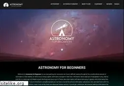 Sites similar to astronomyforbeginners.com