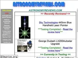 Sites similar to astronomyreviews.com