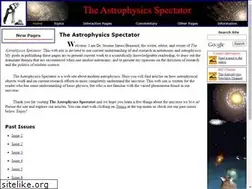 Sites similar to astrophysicsspectator.org