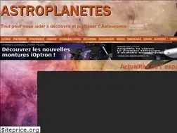 Sites similar to astroplanetes.net