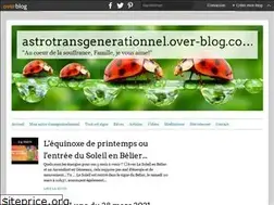 Sites similar to astrotransgenerationnel.over-blog.com