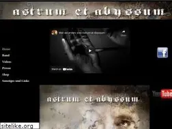 Sites similar to astrum-et-abyssum.de